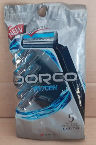 Rasuradora Dorco Pack 5 unidades