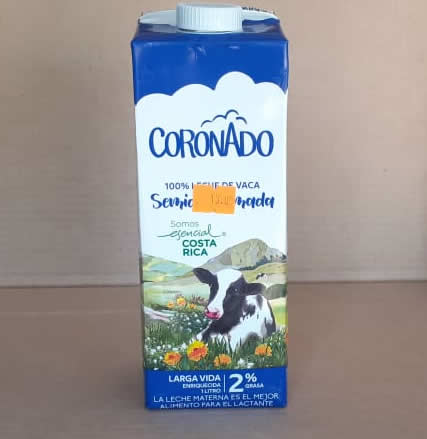 Leche Semidescremada Coronado Tetra Pack 1 litro