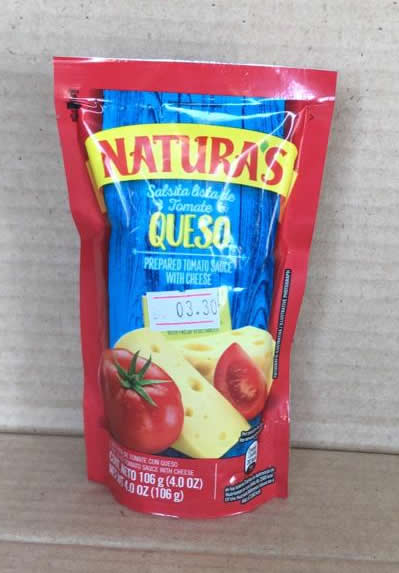 Salsa de Tomate con Queso Doy Pack 106 grs