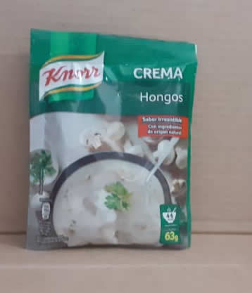 Crema de hongos Knorr 63g