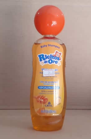 Shampoo baby Ricitos de Oro 250 ml Miel y Argan