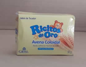 Jabón de tocador Ricitos de Oro Avena coloidal 90 g