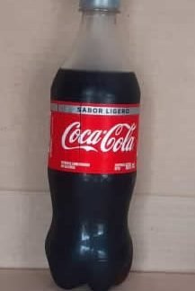 Gaseosa Coca Cola Sabor Ligero Botella 600 mL