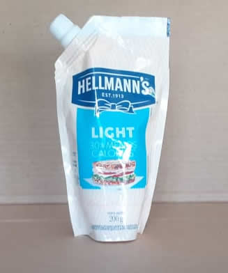 Mayonesa Light Hellmanns Doy Pack 200 grs