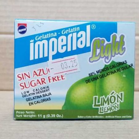 Gelatina light limón Imperial 11g