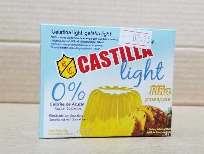 Gelatina light Piña Castilla 30g