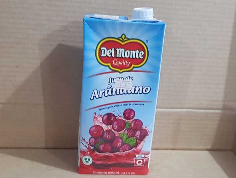 Jugo de Arandanos Del Monte Tetra Pack 1 litro