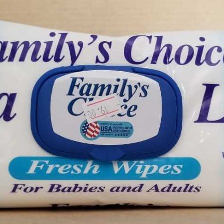Toallas húmedas Family Choice 80 toallas