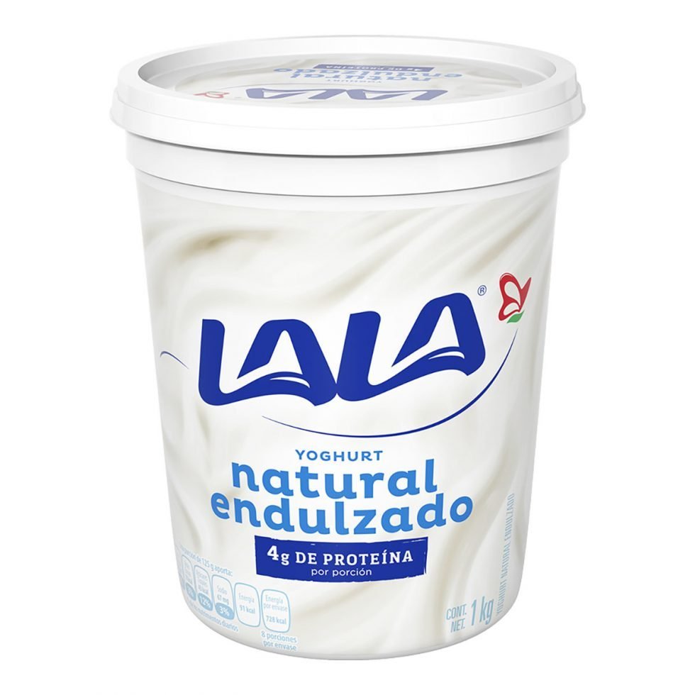 Yogurt Natural Endulzado LALA 900 grs