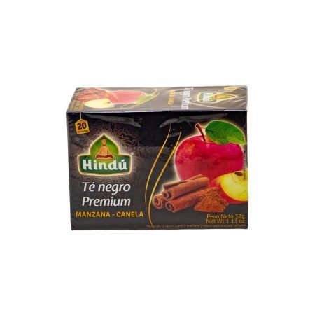 Te Negro Premium Hindu manzana y canela caja 32 g