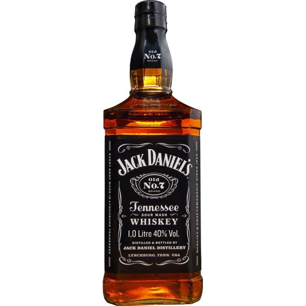 Whisky Jack Daniels Jennessee sour mash whiskey 1 Litro
